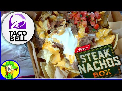 Taco Bell® | Steak Nachos Box | Food Review! 