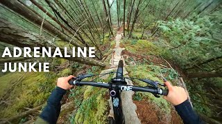 Crazy Speed Down the Gnarliest Mountain Bike Trails