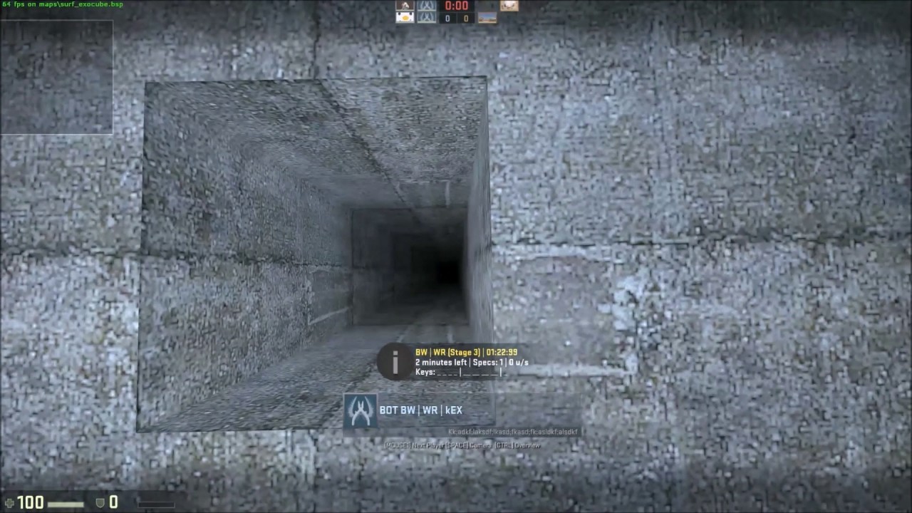 CS:GO KSF Bwwr surf_exocube by kEX - YouTube