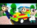 Oh No! Tommy drives a car sloppily! | Cartoon for Kids | Dolly and Friends