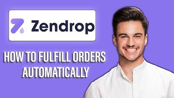 New! How to Fulfill Orders Automatically with Zendrop (2025)📦⚙️ | Easy Guide to Automate YourOrders!