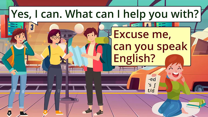 Help foreigners and talk about learning English on...