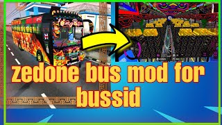 zedone bus mod for bussid bus simulator indonesia#bussid #mod #dharavi #zedon