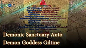 Demonic Sanctuary Auto [Tree of Savior]