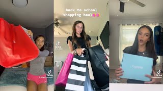 Back to school haul- TikTok compilation