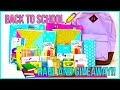 Back To School Supplies Haul/HUGE Giveaway!!