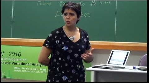 Mini Courses - SVAN 2016 - MC5 - Class 05 - Stochastic Optimal Control