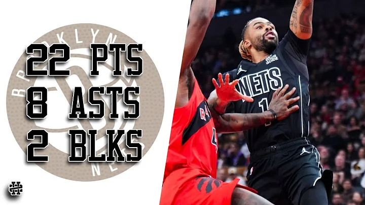 D'Angelo Russell 22 pts 8 asts 2 blks vs Raptors 24/25 season