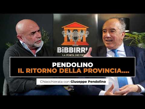 Video Giuseppe Pendolino a Bibbirria Podcast: provincia, strade, Agrigento e il futuro del territorio