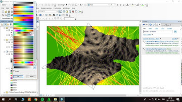 TUTORIAL MEMBUAT PETA KEMIRINGAN LERENG (SLOPE) MENURUT VAN ZUIDAM MENGGUNAKAN ARCGIS