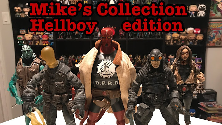 Mike’s Collection: Hellboy action figure showcase