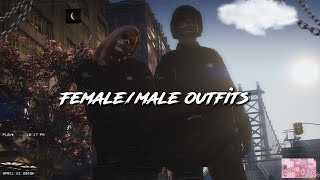 GTA 5 Online|FEMALE & MALE SAVEWIZARD OUTFITS! (Tryhard/Freemode) (PS4/PS5/Xbox One/PC)