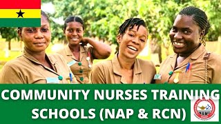 Government /Public COMMUNITY Nurses Training Schools  in Ghana