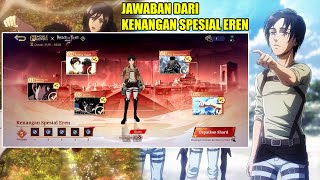 Semua Jawaban Kenangan Spesial Eren | MLBB X Attack On Titan..!! Ezz...