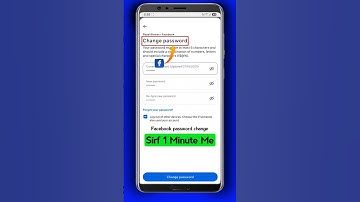 Facebook Ka Password Kaise Change Kare | How To Change Facebook Password 2025 | Facebook Password