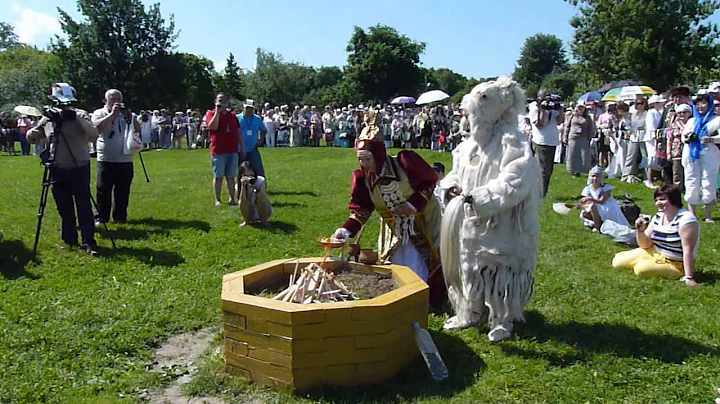 Открытие якутского праздника Ысыах в Коломенском