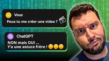 Créer une vidéo avec Chat GPT ?