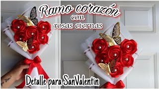 Download Lagu Ramo corazón con Rosas Eternas 🌹 detalles para San Valentín ❤️ MP3