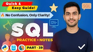 SQL Full Course 2025 | Crack Interview with Simple Queries! ✨💻