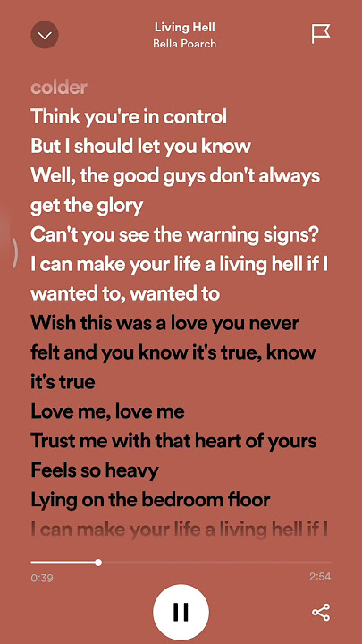 living hell | bella poarch |  i can make  ur life living in a hell song lyrics