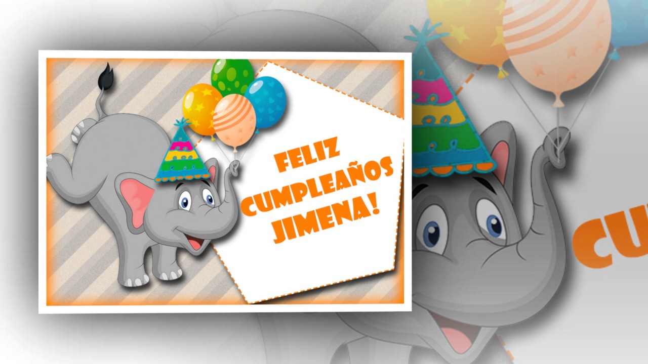 Feliz Cumpleaños Jimena feliz cumpleaños hermana
