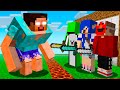 Herobrine mutante gigante vs a casa mais segura do minecraft