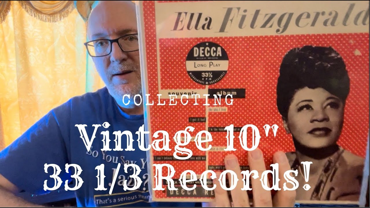 Collecting Vintage 10” 33 1/3 Records - YouTube