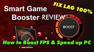 Smart Game Booster Review - How to Boost FPS & Speed up your PC screenshot 1