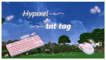 Hypixel TNT TAG relaxing keyboard and mouse sounds v1 (asmr)