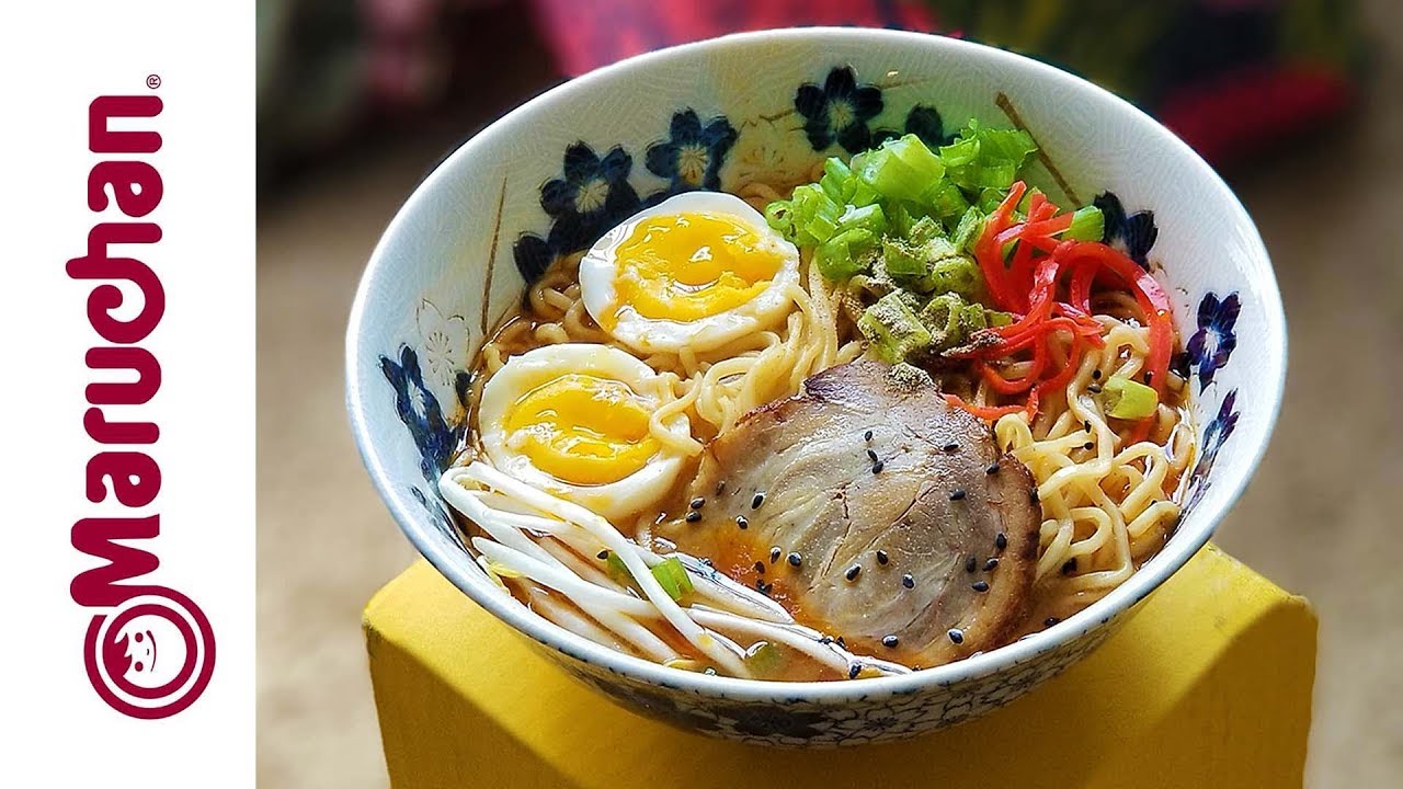 Maruchan GOLD Spicy Miso Flavor Craft Ramen Noodles - Instant Noodle Recipe Time - EP 445 - YouTube