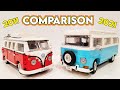 LEGO Volkswagen Camper Van T1/T2 Comparison (2011, 10220 | 2021, 10279)