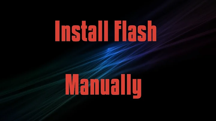 Manually install adobe flash plugin in Firefox Linux