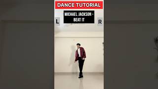Michael Jackson ‘Beat It’ Dance Tutorial #michaeljackson #beatit #dancetutorial #dance #shorts