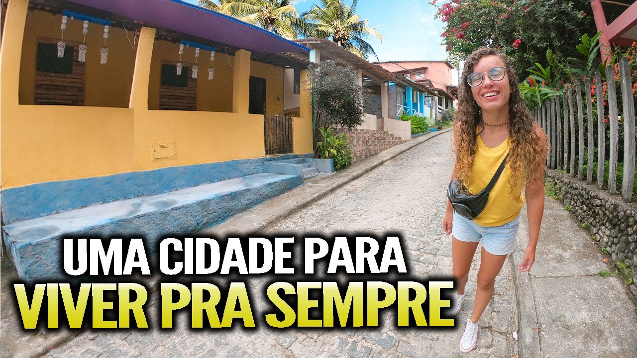 As fantásticas RUAS da Ilha de Boipeba na Bahia