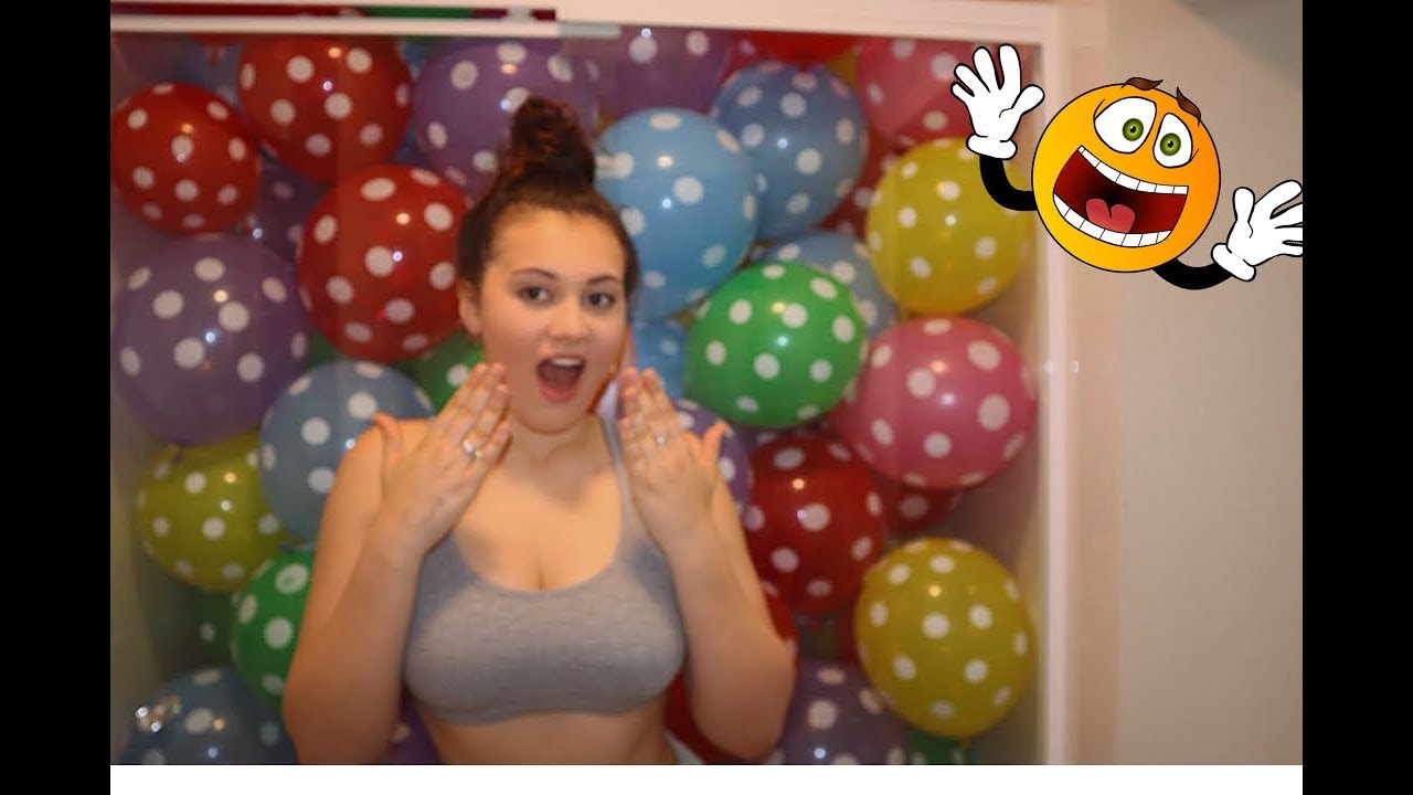 PRANKING MY GF WITH HUNDREDS OF BALLOONS (GIVEAWAY)