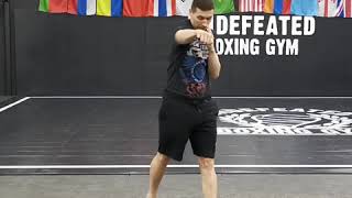 Одна из самых частых ошибок во время ведения боя. Техника бокса с Лилией Дурневой.