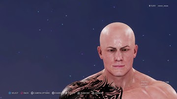 WWE 2K20 create a superstar creating AJ MAVRICK ive decided to create him two separate attires