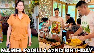 Mariel Padilla 42Nd Birthdaysimpleng Salo-Salo Birthday Dinner Kasama Asawang Si Robin Padilla