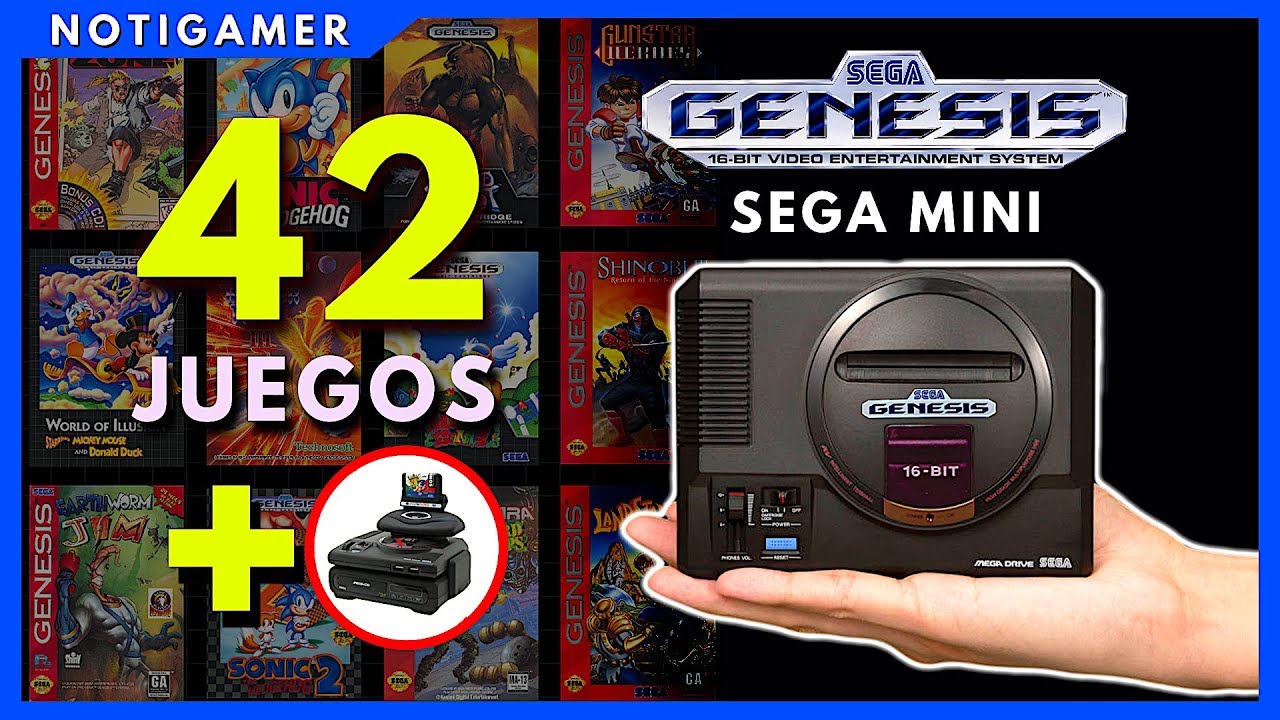 SEGA Mini 42 games +Mega + 32 x Mini | Notigamer - Jugamer