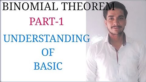 Binomial theorem for leet exam