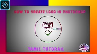 How to create logo in photoshop➡trend pc edits➡tamil tutorial