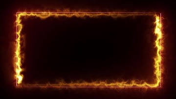 Neon Light Border | Frames Template Video | Glowing Frame Black Screen | Background Loop #free