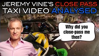 Ashley's Analysis | Jeremy Vine's Close Pass Taxi Video