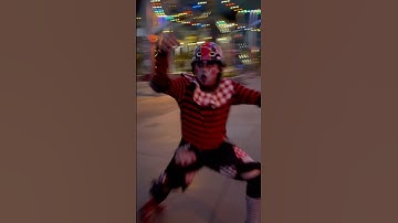 Clowns out of control! 🤡 Would you catch him or run for your life? 🎪