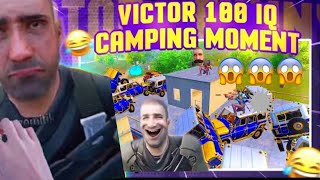 OMG😱 Victor Next Level Camping 🤡🤡Funny WFT MOMENTS OF PUBG MOBILE