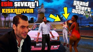 ESİN ŞEVKAT'İ ARABA ALACAĞI KADINDAN KISKANIYOR! - GTA 5 ŞEVKAT YERİMDAR MODU