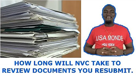 How long does NVC take to accept documents 2020?