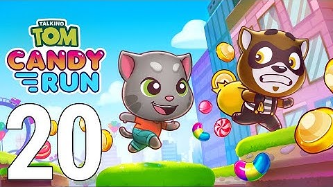 Talking Tom Candy Run 2021 Gameplay Walkthrough Part 20 [iOS/Android Games]