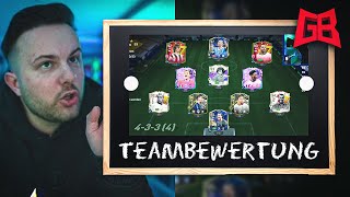 ALLE bodenlos SCHLECHT 💀🤬 GamerBrother BEWERTET sein WL TEAM mit HAALAND TOTY & ZICO