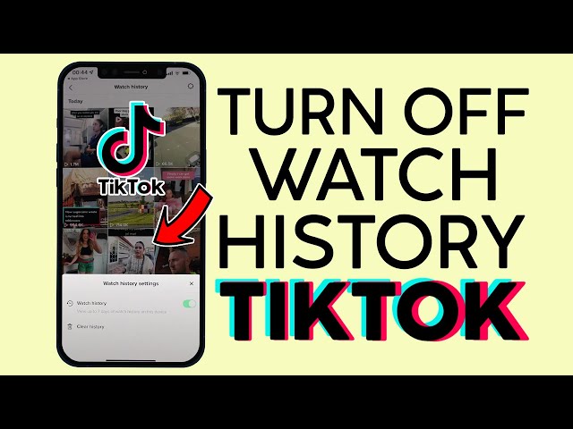 TikTok: How to Turn Off Your Watch History